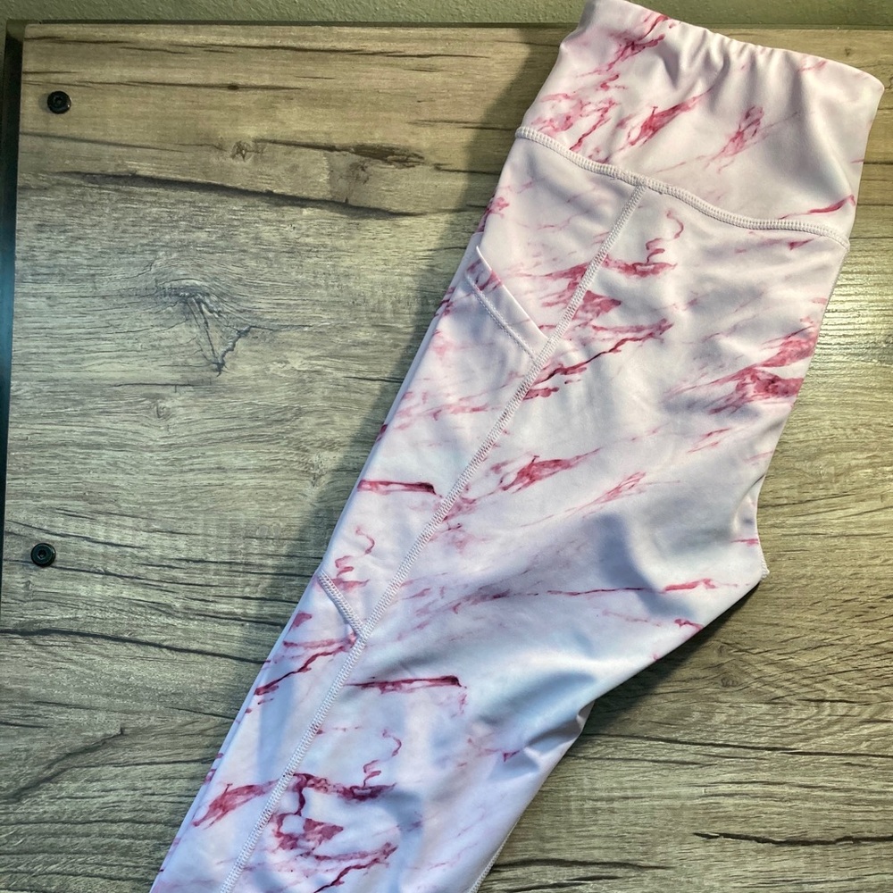 KIAVA pink marble legging
